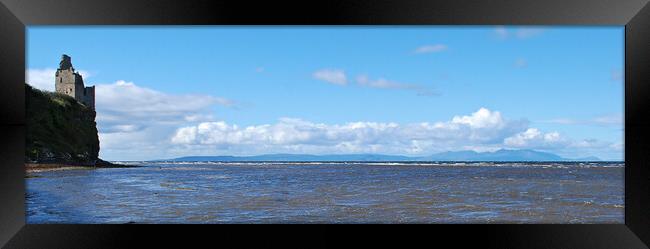 Greenan looking out to Arran Framed Print by Allan Durward Photography