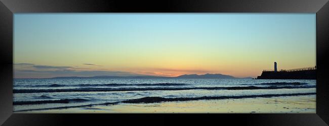 Dusk on the West coast of Scotland Framed Print by Allan Durward Photography