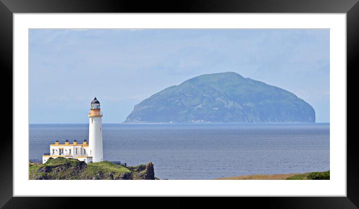 Ayrshire coastal scene Framed Mounted Print by Allan Durward Photography