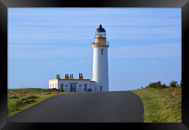 There is a light at the end of the........road Framed Print by Allan Durward Photography