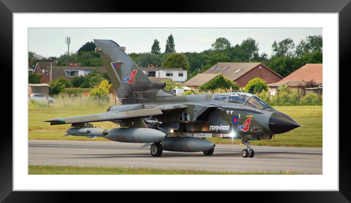 Tornado GR4, BAe Warton Framed Mounted Print by Allan Durward Photography