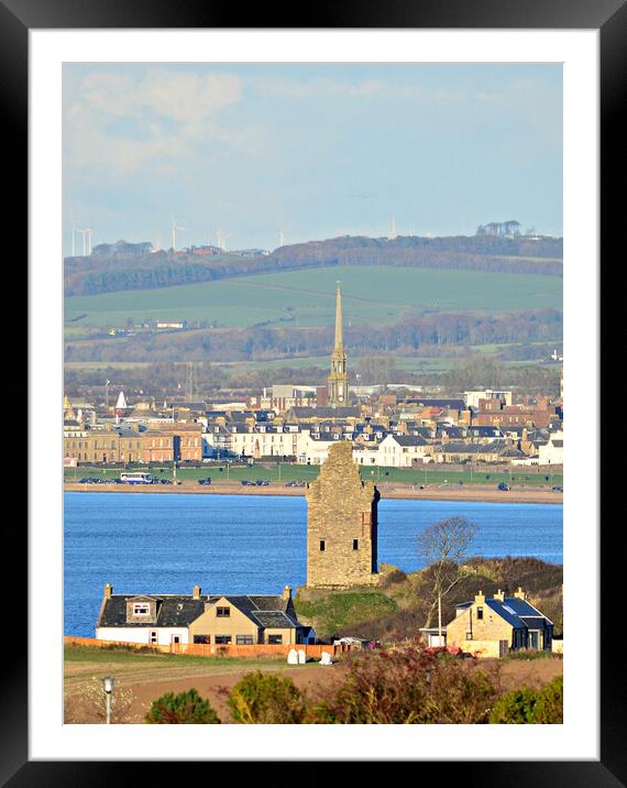 An Ayr view Framed Mounted Print by Allan Durward Photography