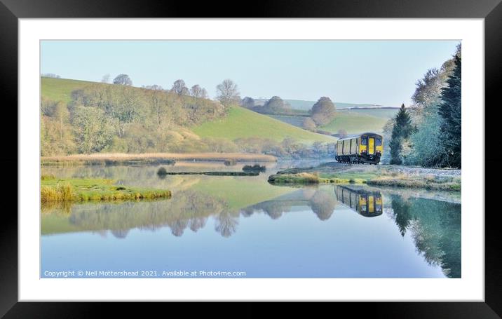 Looe Bound. Framed Mounted Print by Neil Mottershead