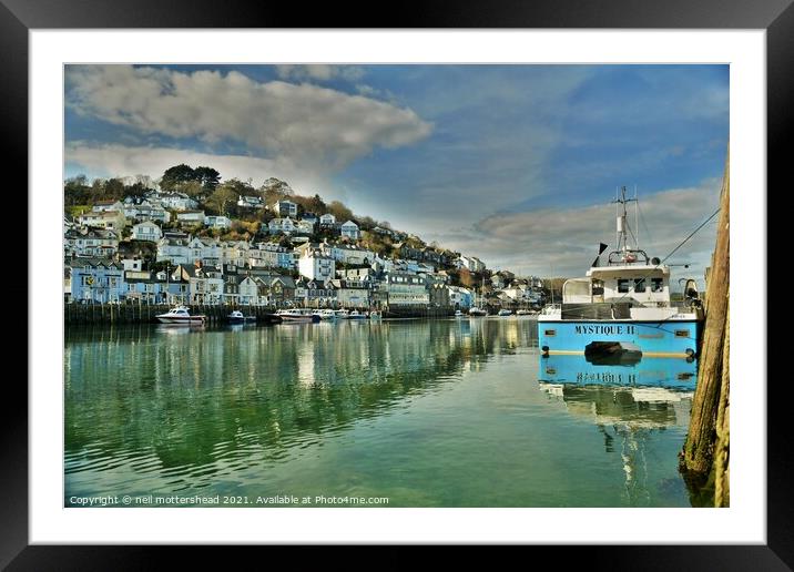 The Mystique Of Looe. Framed Mounted Print by Neil Mottershead