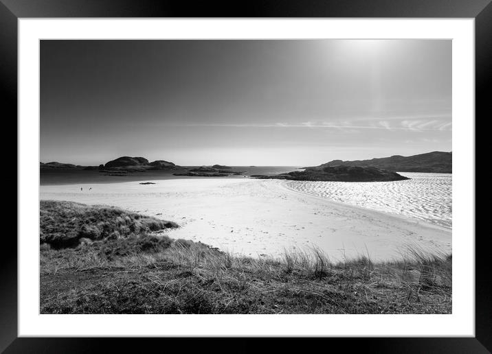 Knockvologan Beach, Isle of Mull Framed Mounted Print by Gavin Liddle