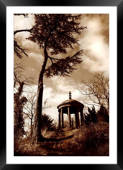 Temple of the Muses Framed Mounted Print by Gavin Liddle