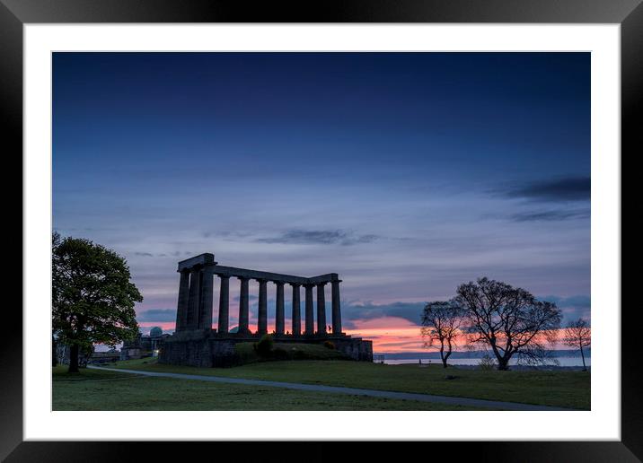 Calton Hill, Edinburgh Framed Mounted Print by Gavin Liddle