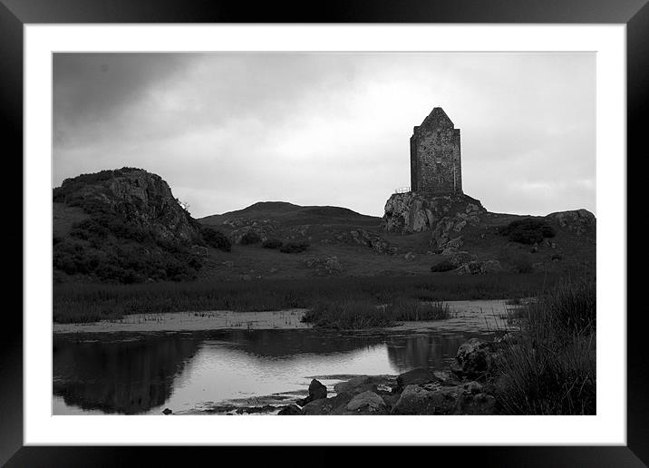 Smailholm Tower Framed Mounted Print by Gavin Liddle