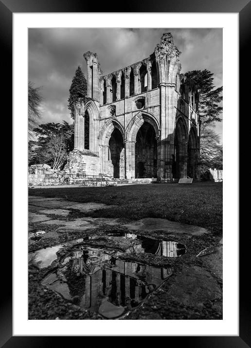 Dryburgh Abbey, Scottish Borders Framed Mounted Print by Gavin Liddle
