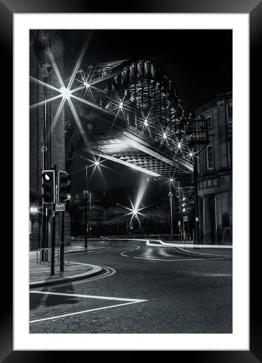 Tyne Bridge, Newcastle Framed Mounted Print by Gavin Liddle