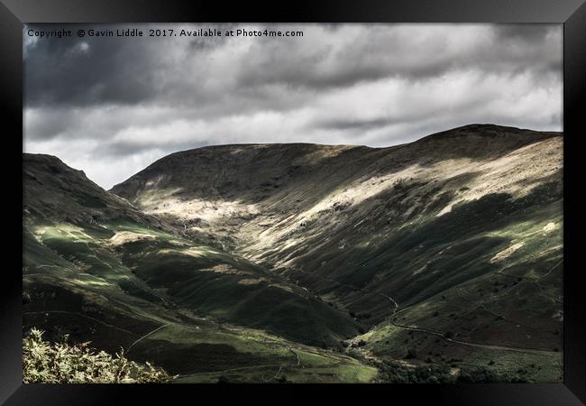 Great Rigg Valley, Grasmere, Lake District Framed Print by Gavin Liddle