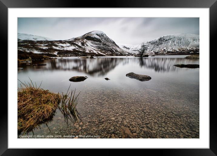 Loch Skeen, Dumfries and Galloway Framed Mounted Print by Gavin Liddle