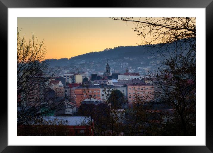 Majestic Marin Sunrise Framed Mounted Print by Jesus Martínez