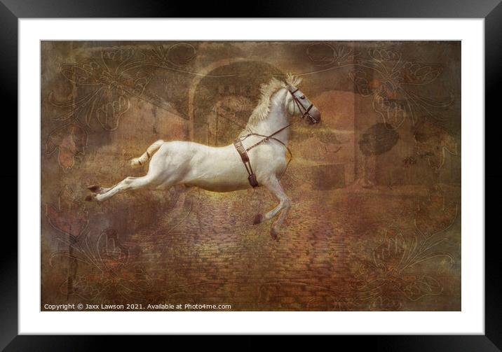 Victoriana Capriole Framed Mounted Print by Jaxx Lawson