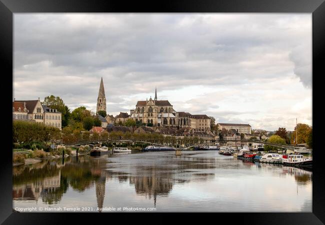 Auxerre Framed Print by Hannah Temple