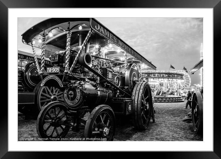 Steam Fair  Framed Mounted Print by Hannah Temple