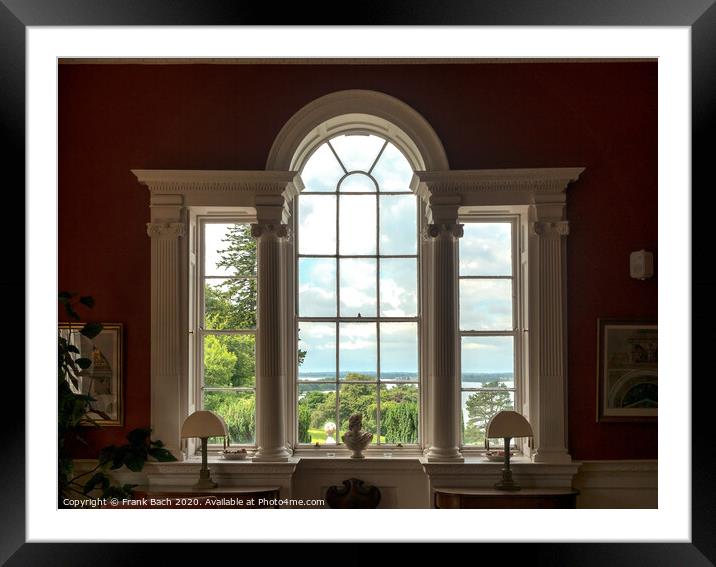 Belvedere house interior, Ireland Framed Mounted Print by Frank Bach