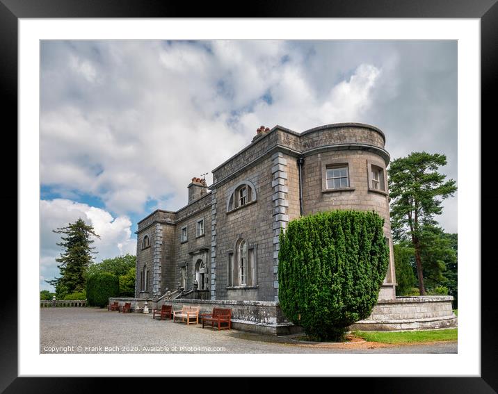 Belvedere house exterior, Ireland Framed Mounted Print by Frank Bach