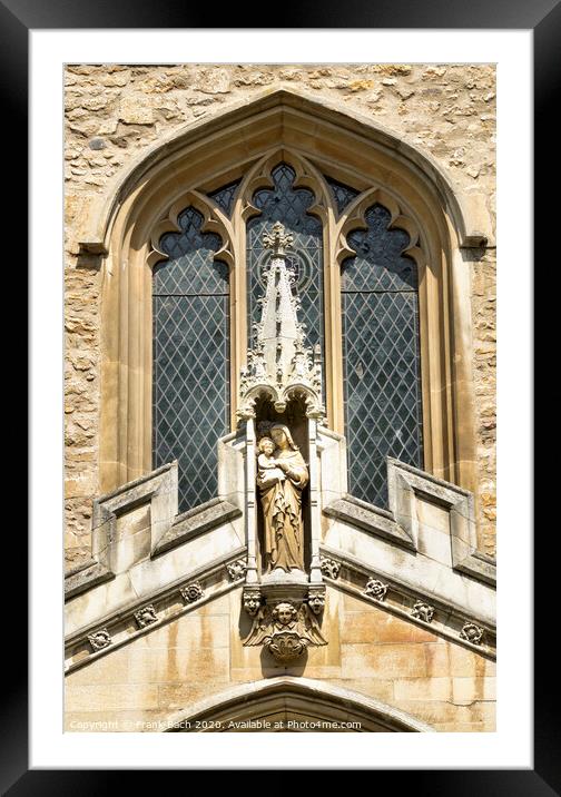 The University Church, Cambridge Framed Mounted Print by Frank Bach