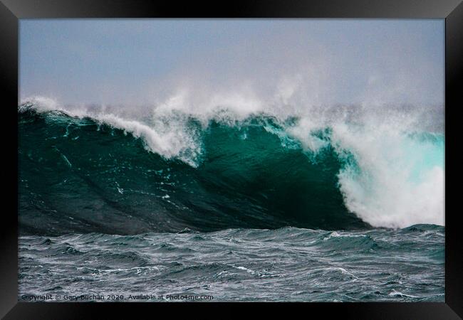 The Wedge Framed Print by Gary Buchan