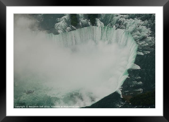 Horseshoe Falls, Niagara Framed Mounted Print by Benjamin Self
