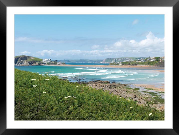 Burgh Island Devon Framed Mounted Print by Richard Fearon