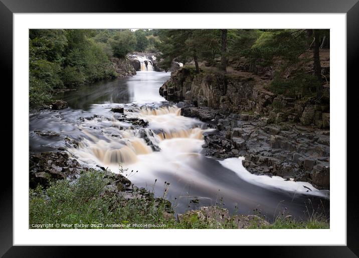 Low Force in Teesdale Framed Mounted Print by Peter Barber