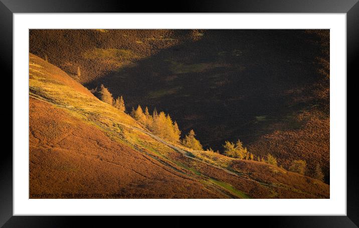 Stairway to Skiddaw Framed Mounted Print by Peter Barber