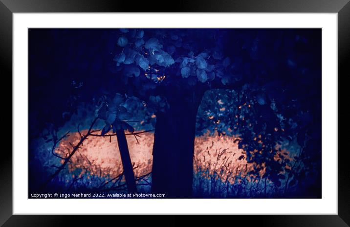 Under the apple tree Framed Mounted Print by Ingo Menhard