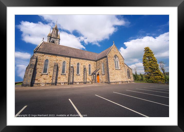 Irelands churches Framed Mounted Print by Ingo Menhard