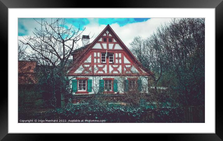At the witch's cottage Framed Mounted Print by Ingo Menhard