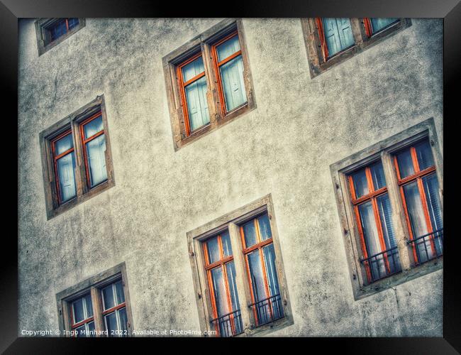 Different windows Framed Print by Ingo Menhard