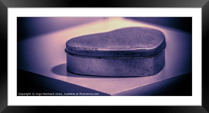 The gift Framed Mounted Print by Ingo Menhard