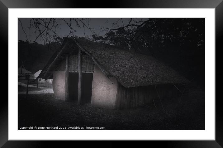 Lost and abandoned cottage Framed Mounted Print by Ingo Menhard