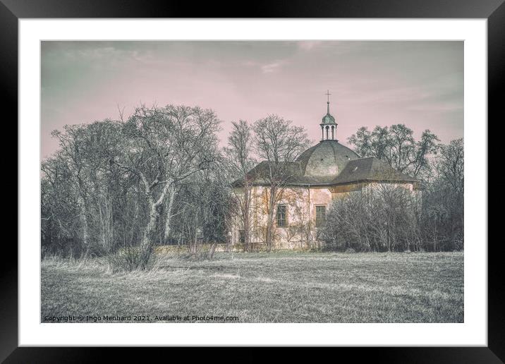 Abandoned church Framed Mounted Print by Ingo Menhard