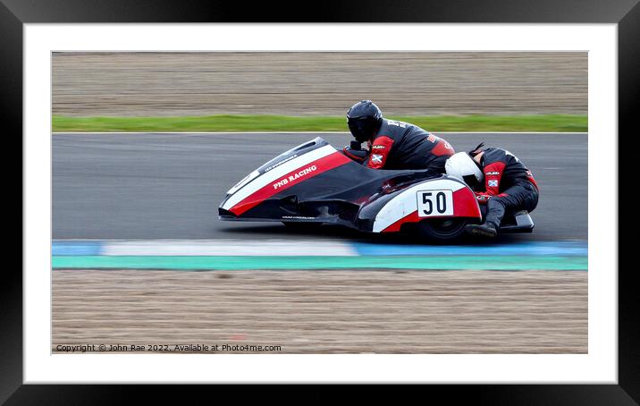 Sidecar  Framed Mounted Print by John Rae