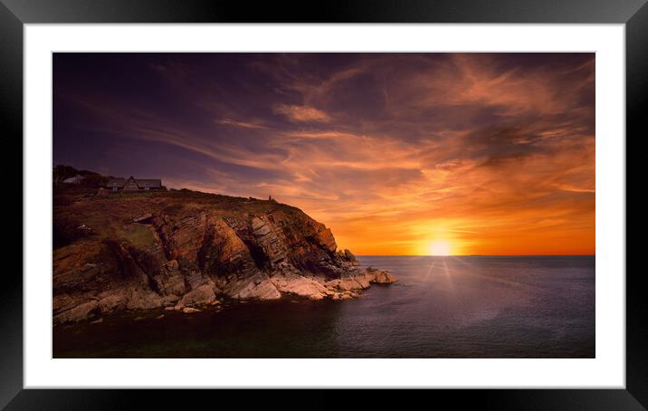 Show in the sky... Framed Mounted Print by Dinu Szabo