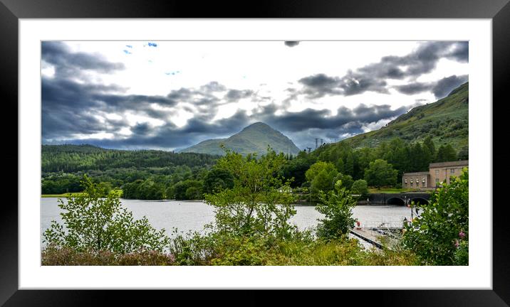 Loch Lomond Framed Mounted Print by Mike Bell