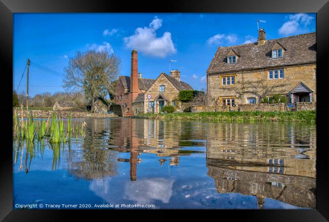 The Old Mill, Lower Slaughter  Framed Print by Tracey Turner