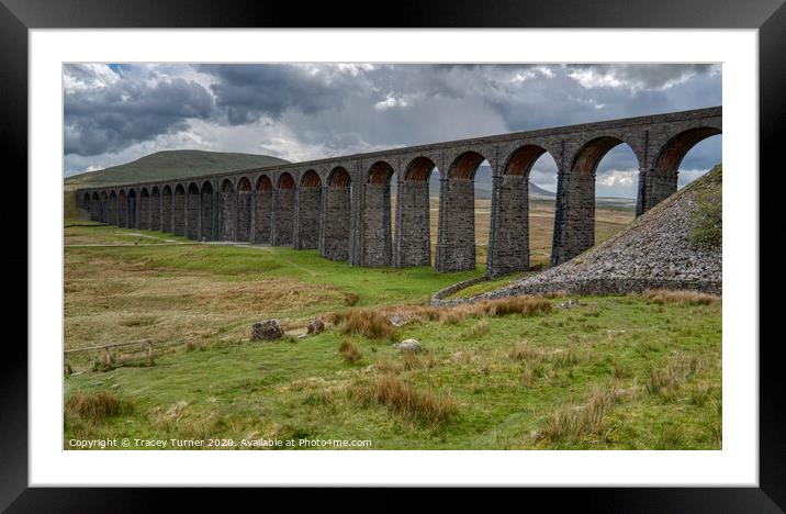 Ribblehead Viaduct Framed Mounted Print by Tracey Turner