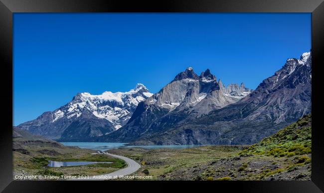 Torres del Paine National Park, Chile Framed Print by Tracey Turner