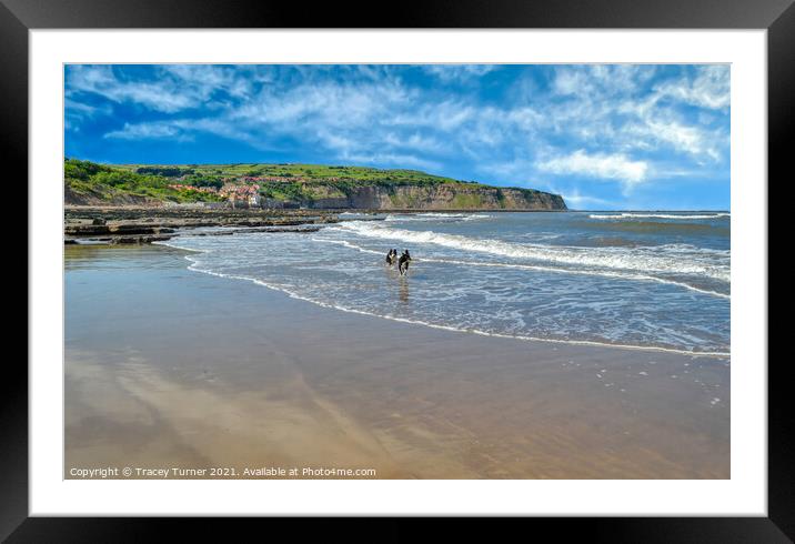 Robin Hood's Bay Framed Mounted Print by Tracey Turner