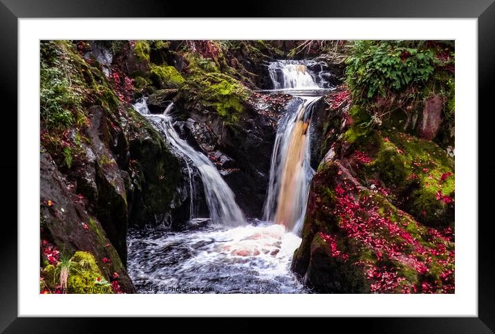 Ingleton Waterfalls Trail Framed Mounted Print by Jim Day