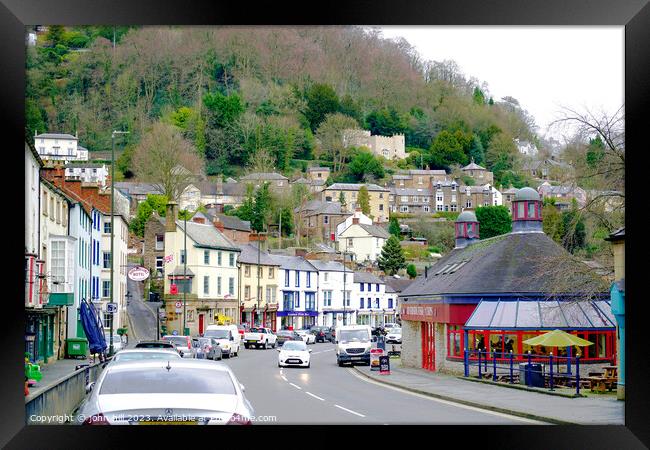 Matlock Bath, Derbyshire Peak district Framed Print by john hill