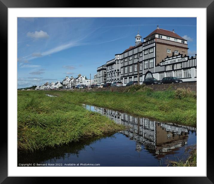 Mostyn House Parkgate Framed Mounted Print by Bernard Rose Photography