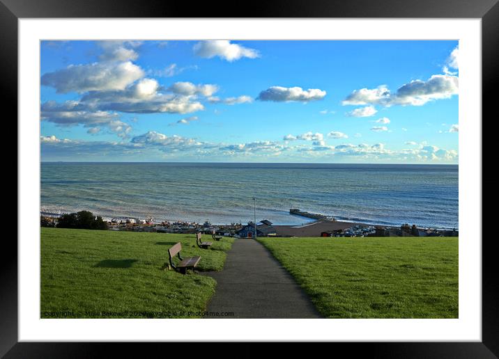Hastings Westhill Framed Mounted Print by Millie Bakewell