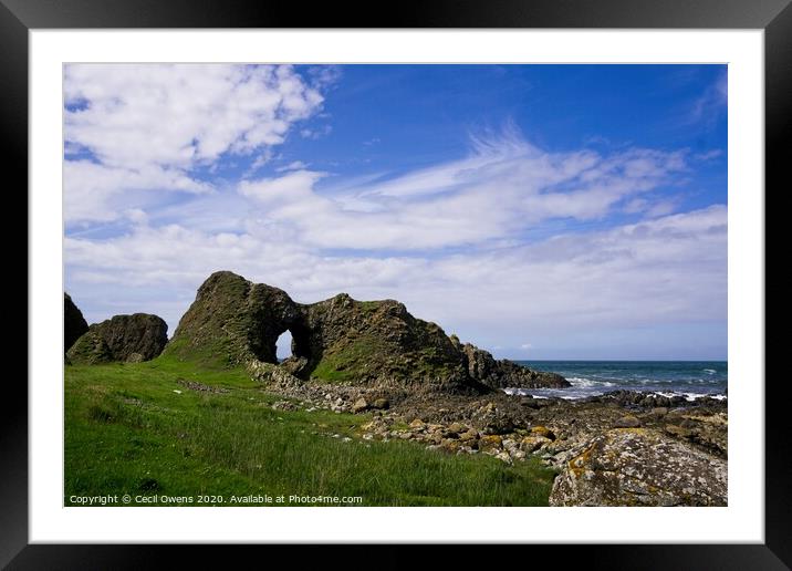 Game of Thrones site Framed Mounted Print by Cecil Owens