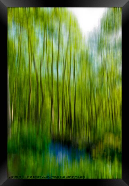 Abstract  Framed Print by Peter Bolton