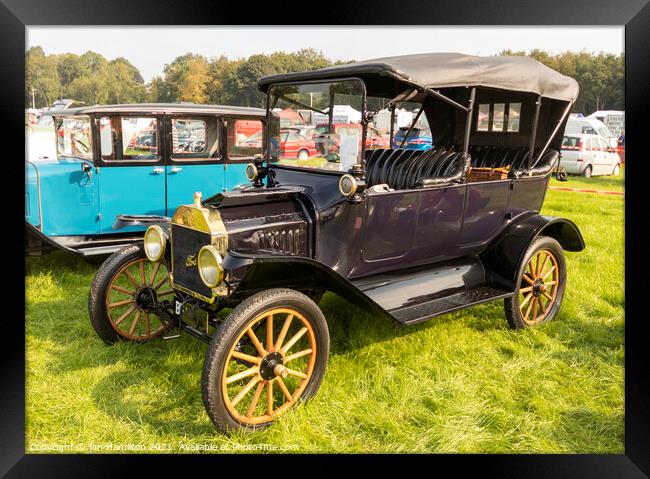 1915 Model T Ford Framed Print by jim Hamilton