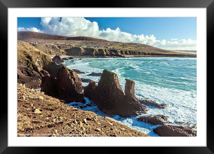 Bloody Foreland, Donegal, Ireland Framed Mounted Print by jim Hamilton